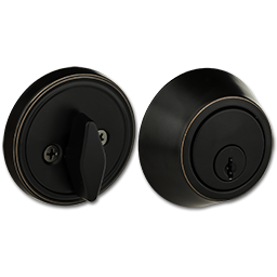 Show details for MAXWELL SINGLE CYLINDER DEADBOLT - OIL RUBBED BRONZE Picture of MAXWELL SINGLE CYLINDER DEADBOLT - OIL RUBBED BRONZE