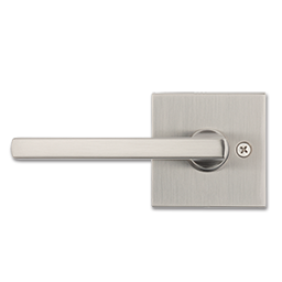 Show details for KWIKSET HALIFAX SQUARE SATIN NICKEL DUMMY LEVER - SATIN NICKEL Picture of KWIKSET HALIFAX SQUARE SATIN NICKEL DUMMY LEVER - SATIN NICKEL