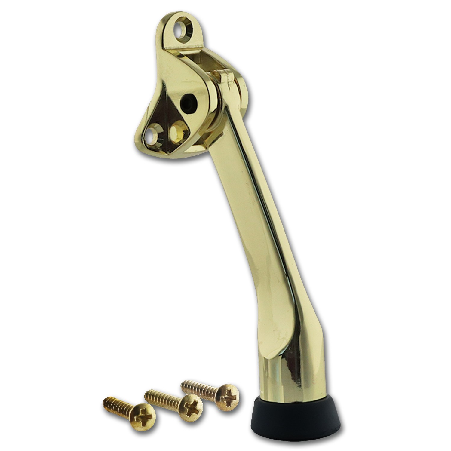 Chadwell Supply 4 Door Holder Polished Brass