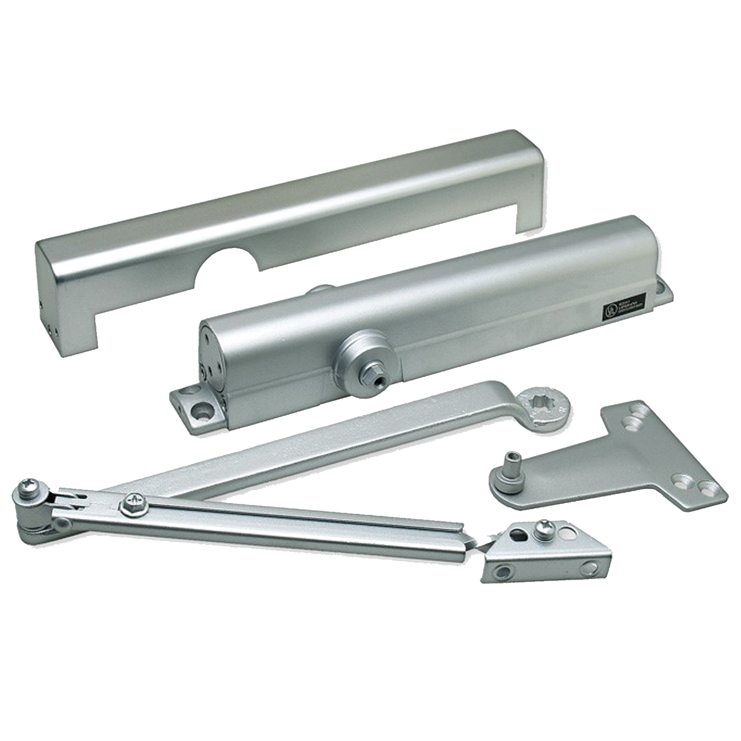 Chadwell Supply. EXTERIOR DOOR CLOSER 5599 LBS ALUMINUM FINISH