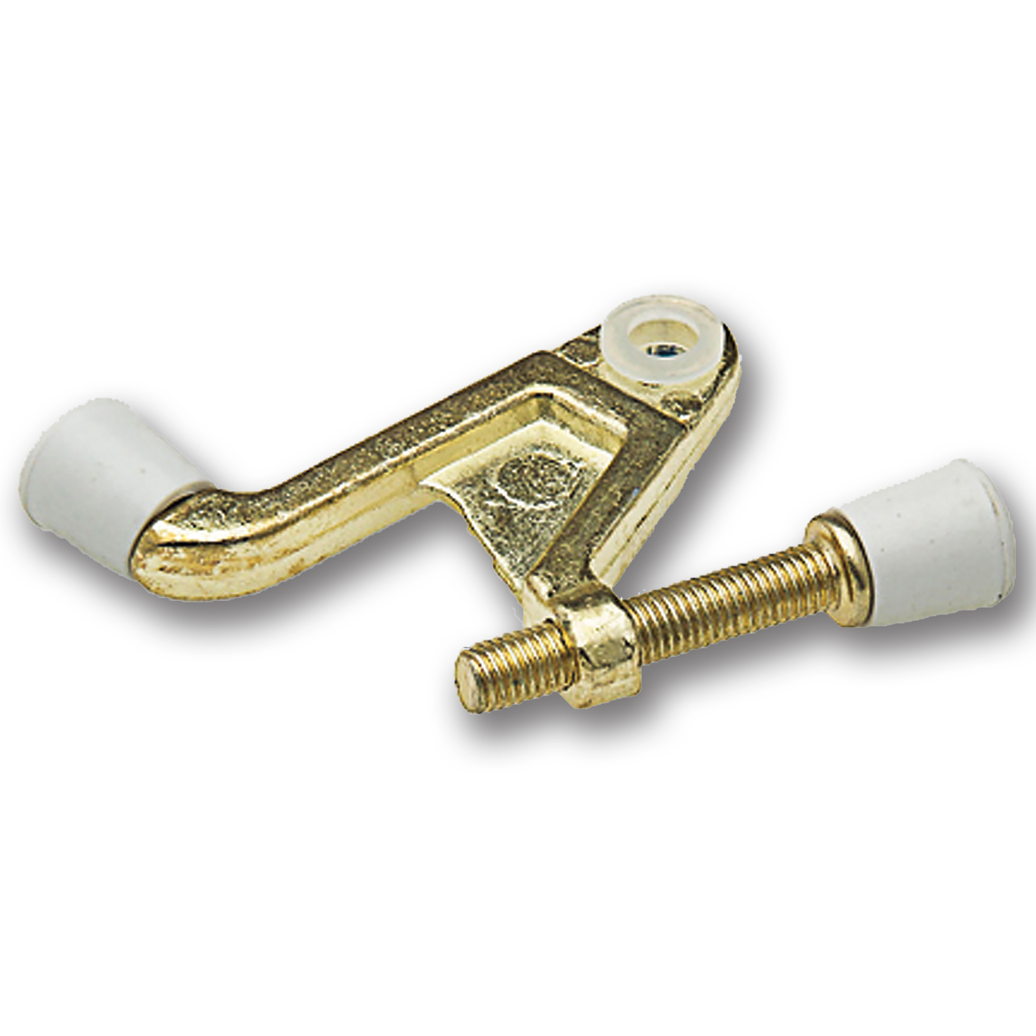 Chadwell Supply. HEAVY DUTY HINGE PIN DOOR STOP POLISHED BRASS