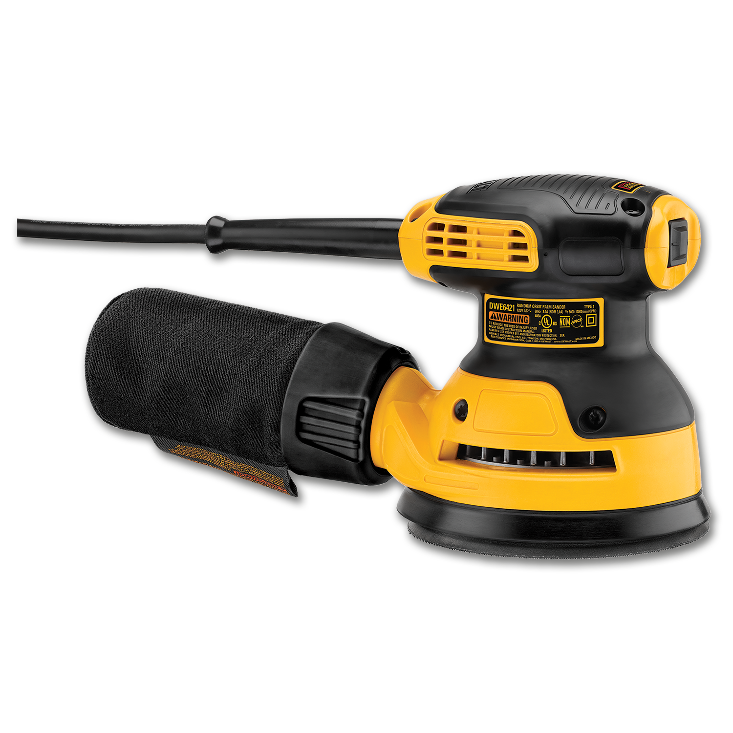 Chadwell Supply. DEWALT 5" SINGLE SPEED RANDOM ORBIT SANDER KIT