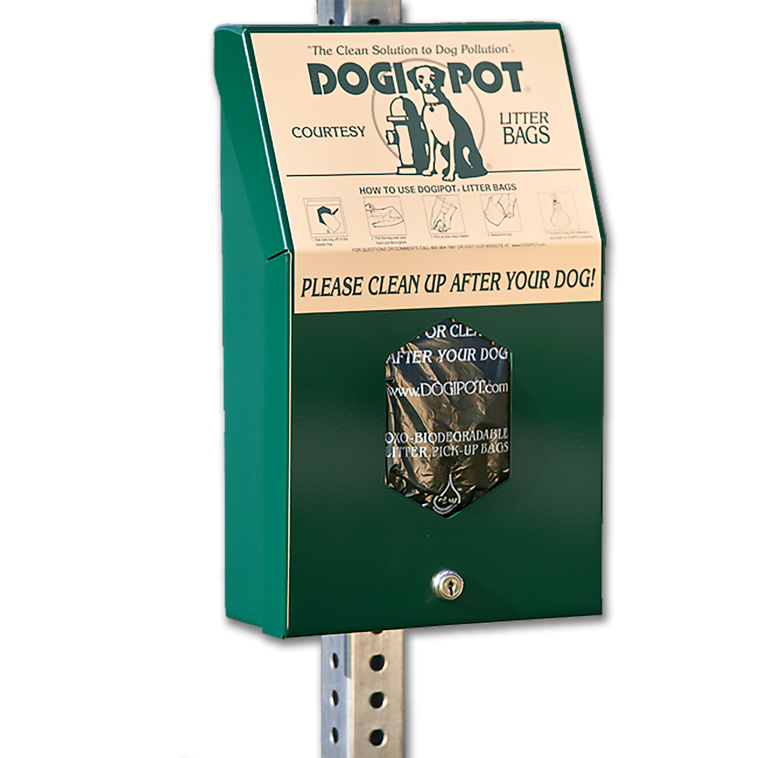 Chadwell Supply. DOGIPOT JUNIOR BAG DISPENSER FOR PET STATION