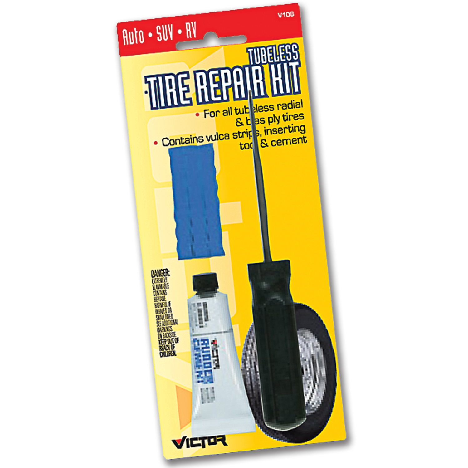 tubeless tire repair kit autozone