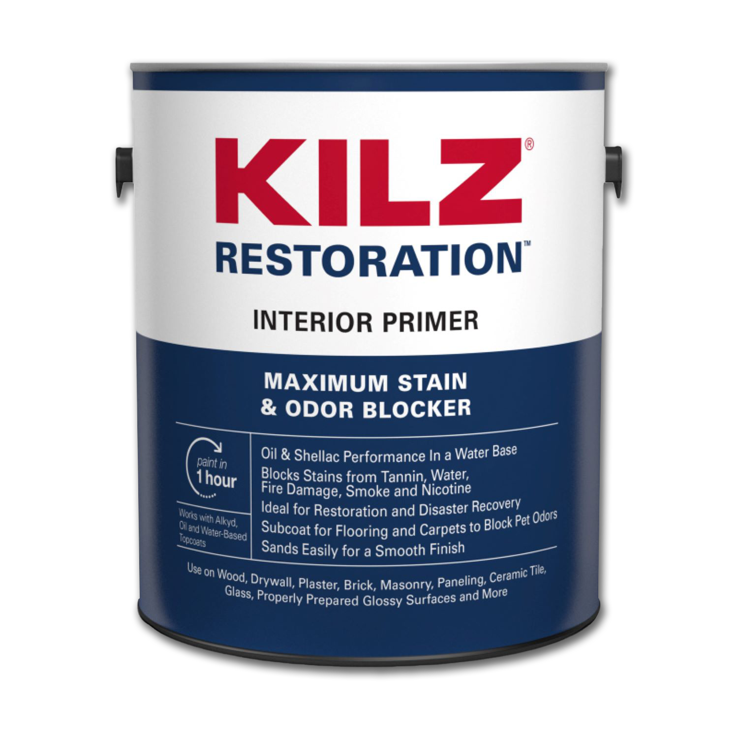 Chadwell Supply. KILZ RESTORATION INTERIOR WATERBASED PRIMER/SEALER