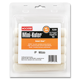 Show details for MERIT PRO 6-1/2" MINI-ROLLER COVER WITH 1/4" NAP - 12 PK Picture of MERIT PRO 6-1/2" MINI-ROLLER COVER WITH 1/4" NAP - 12 PK