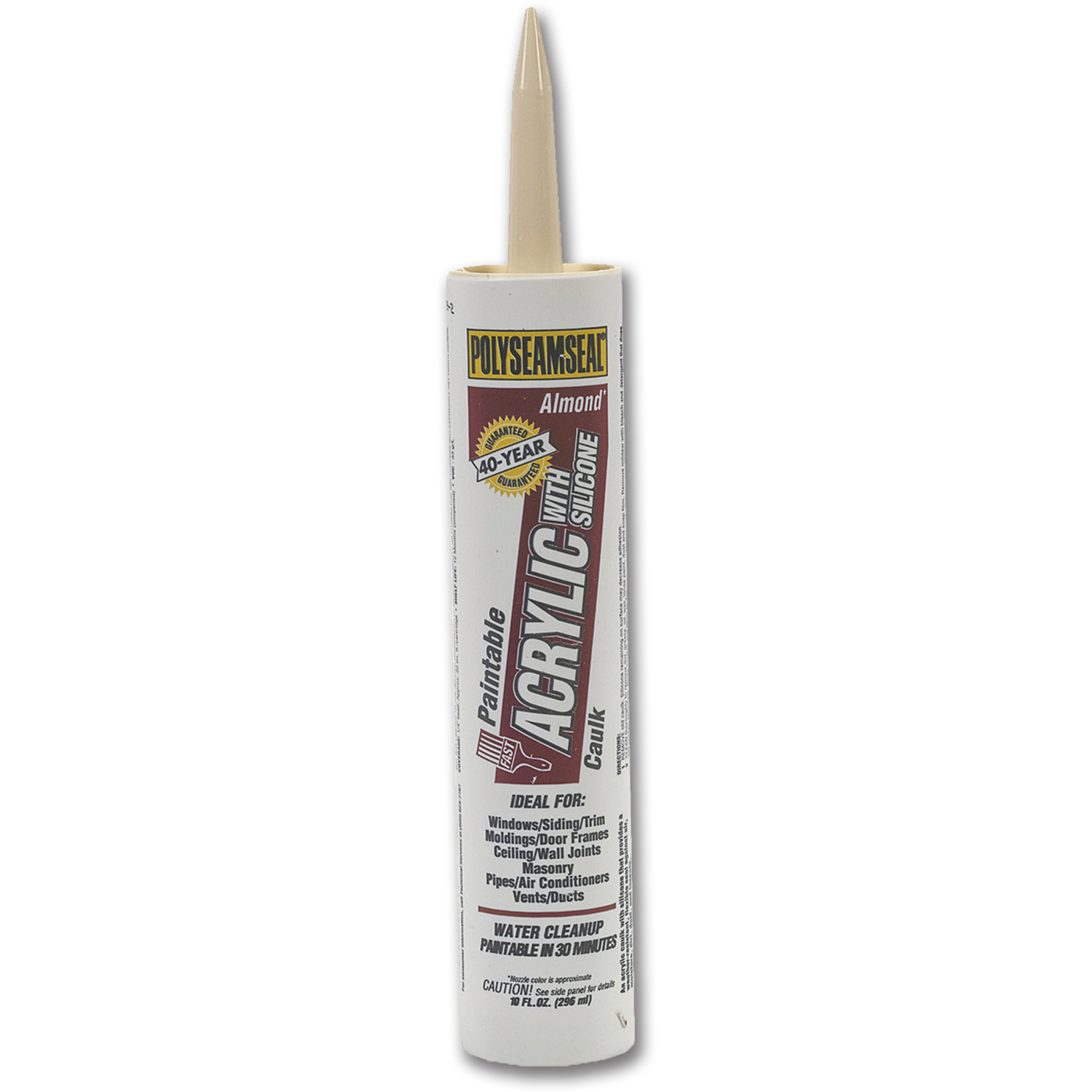 Chadwell Supply. POLYSEAMSEAL CAULK ALMOND 10 OZ.