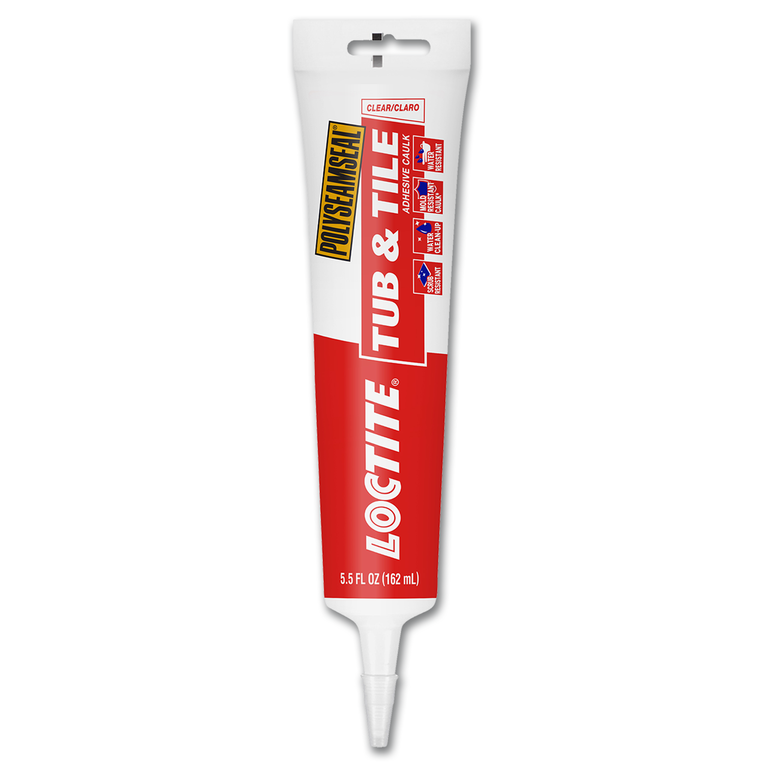 Chadwell Supply. POLYSEAMSEAL TUB & TILE CLEAR CAULK 5.5 OZ.