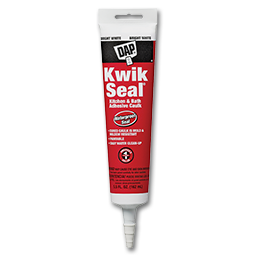 Show details for DAP KWIKSEAL TUB & TILE WHITE CAULK - 5.5 OZ. Picture of DAP KWIKSEAL TUB & TILE WHITE CAULK - 5.5 OZ.