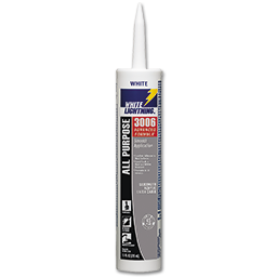 Show details for WHITE LIGHTNING 3006 WHITE CAULK - 10 OZ. Picture of WHITE LIGHTNING 3006 WHITE CAULK - 10 OZ.