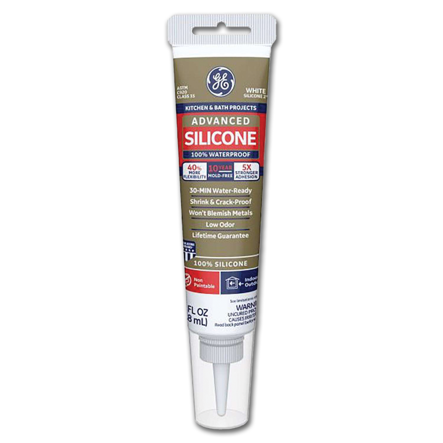 Chadwell Supply. GE® SILICONE II WHITE TUB & TILE 2.8 OZ 12/CS