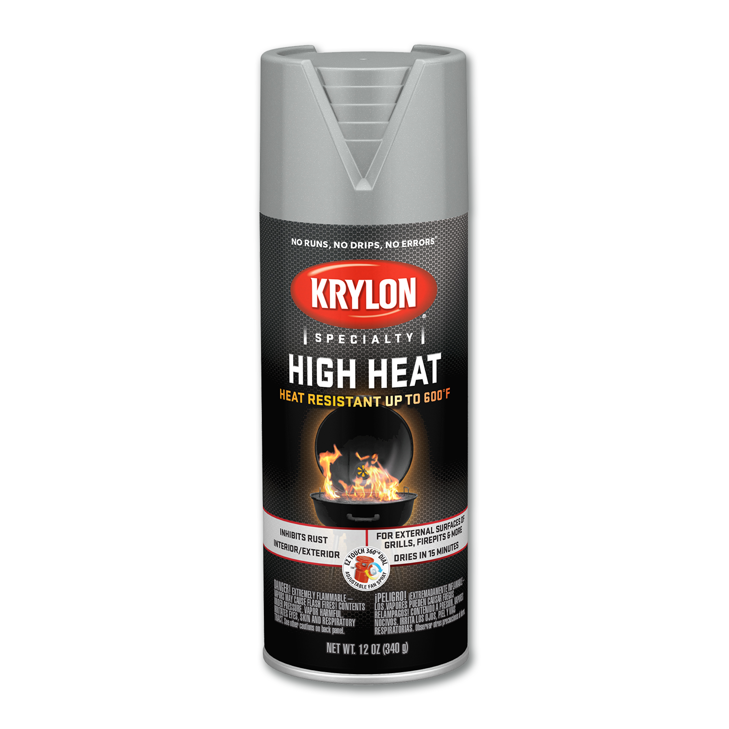 Chadwell Supply. KRYLON TOUGH COAT HIHEAT ALUMINUM SPRAY PAINT