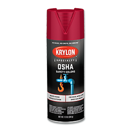 Show details for KRYLON TOUGH COAT OSHA RED SPRAY PAINT - 12 OZ NET Picture of KRYLON TOUGH COAT OSHA RED SPRAY PAINT - 12 OZ NET