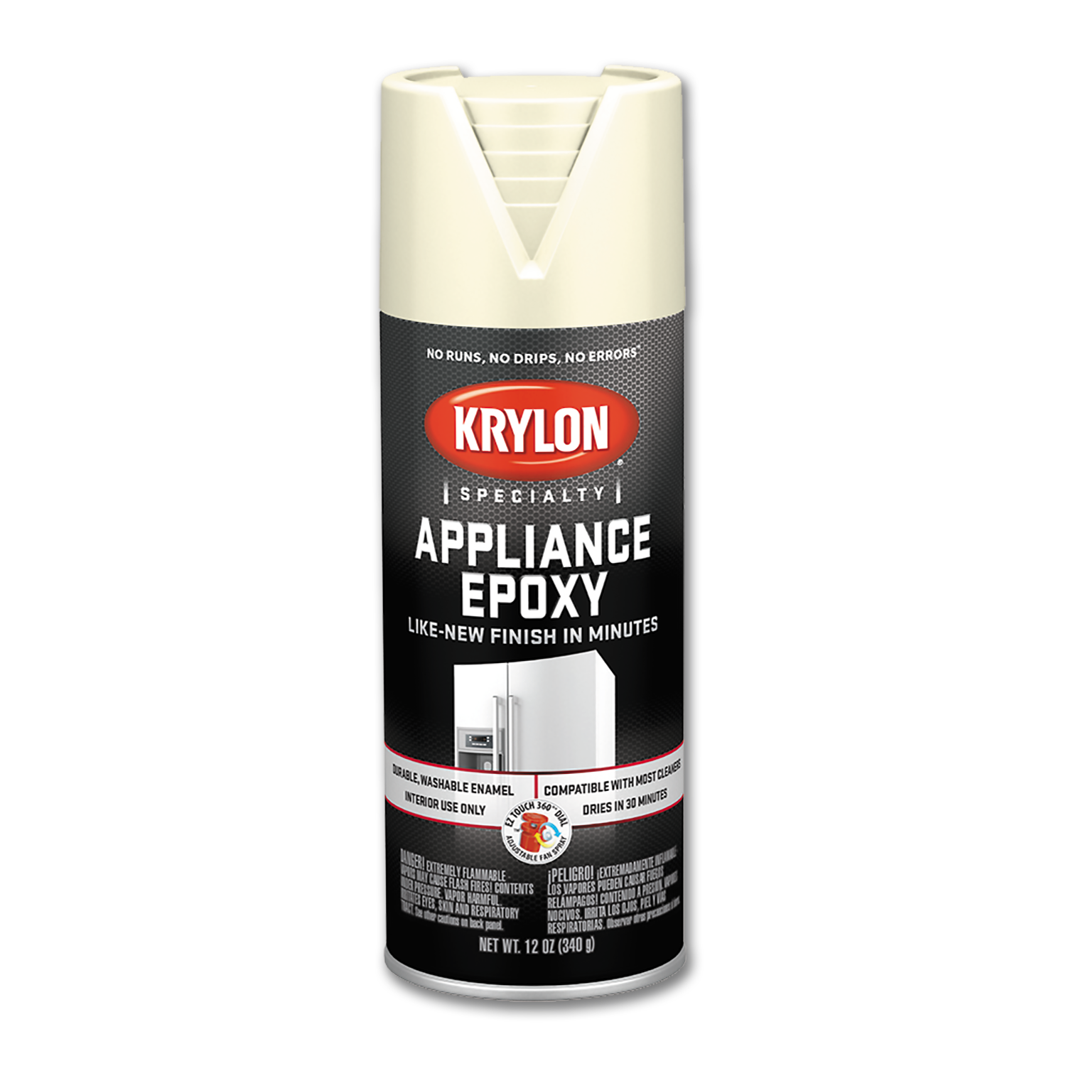 Chadwell Supply. KRYLON APPLIANCE EPOXY SPRAY PAINT 12 OZ. ALMOND