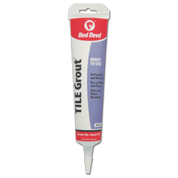 Show details for RED DEVIL TILE GROUT - WHITE 5.5 OZ. SQUEEZE TUBE Picture of RED DEVIL TILE GROUT - WHITE 5.5 OZ. SQUEEZE TUBE