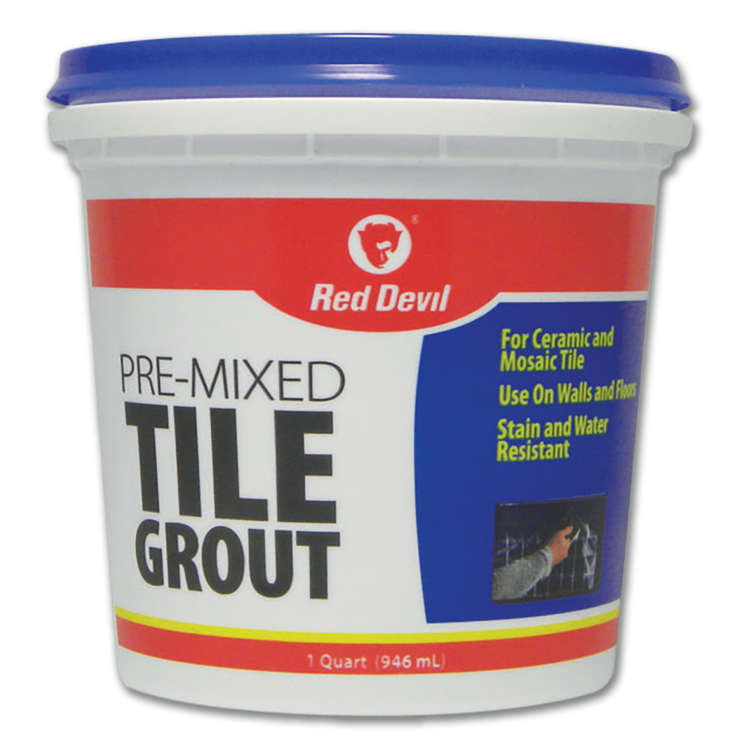 Chadwell Supply. PREMIXED WHITE TILE GROUT QUART