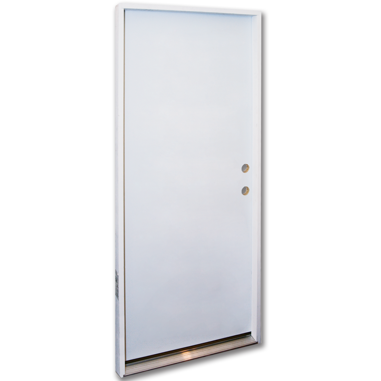 Chadwell Supply. 36" X 6' 8" PREHUNG FLUSH STEEL DOOR LHIS