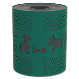 Show details for DSO- DOGIPARK DOG THEMED TRASH RECEPTACLE Picture of DSO- DOGIPARK DOG THEMED TRASH RECEPTACLE