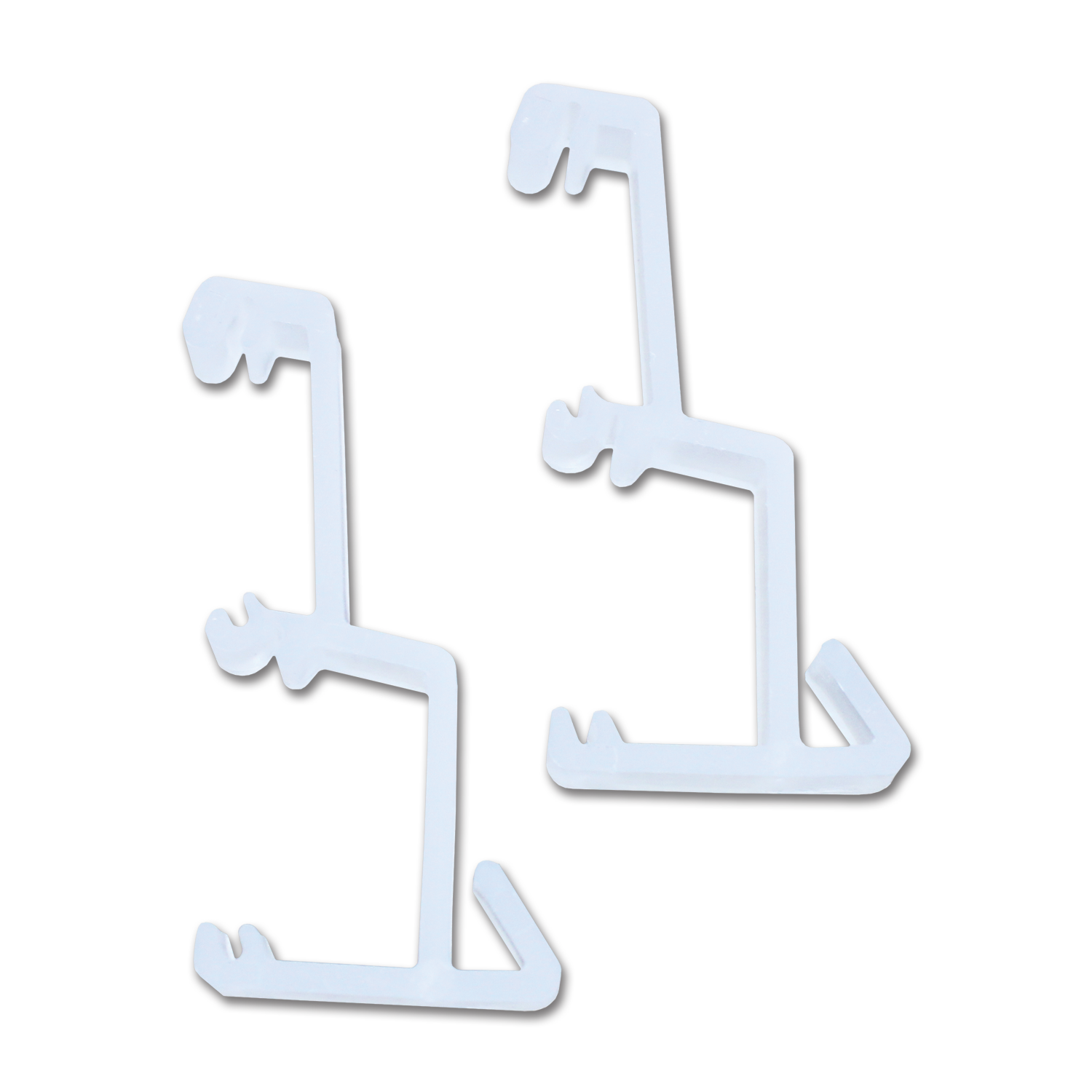 Chadwell Supply. DOUBLE VALANCE CLIP FOR 1" MINI BLINDS 10/PK