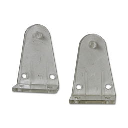 Show details for HOLD DOWN BRACKET FOR 1" FAUX WOOD BLINDS - WHITE - 2/PK Picture of HOLD DOWN BRACKET FOR 1" FAUX WOOD BLINDS - WHITE - 2/PK