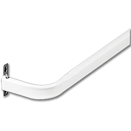 Show details for STANDARD CURTAIN ROD 48"- 86" - WHITE Picture of STANDARD CURTAIN ROD 48"- 86" - WHITE