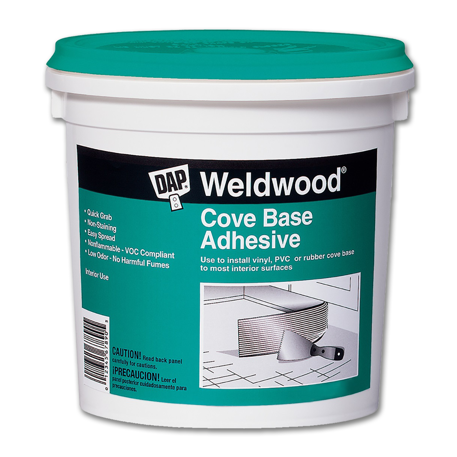 Chadwell Supply. COVE BASE ADHESIVE QUART