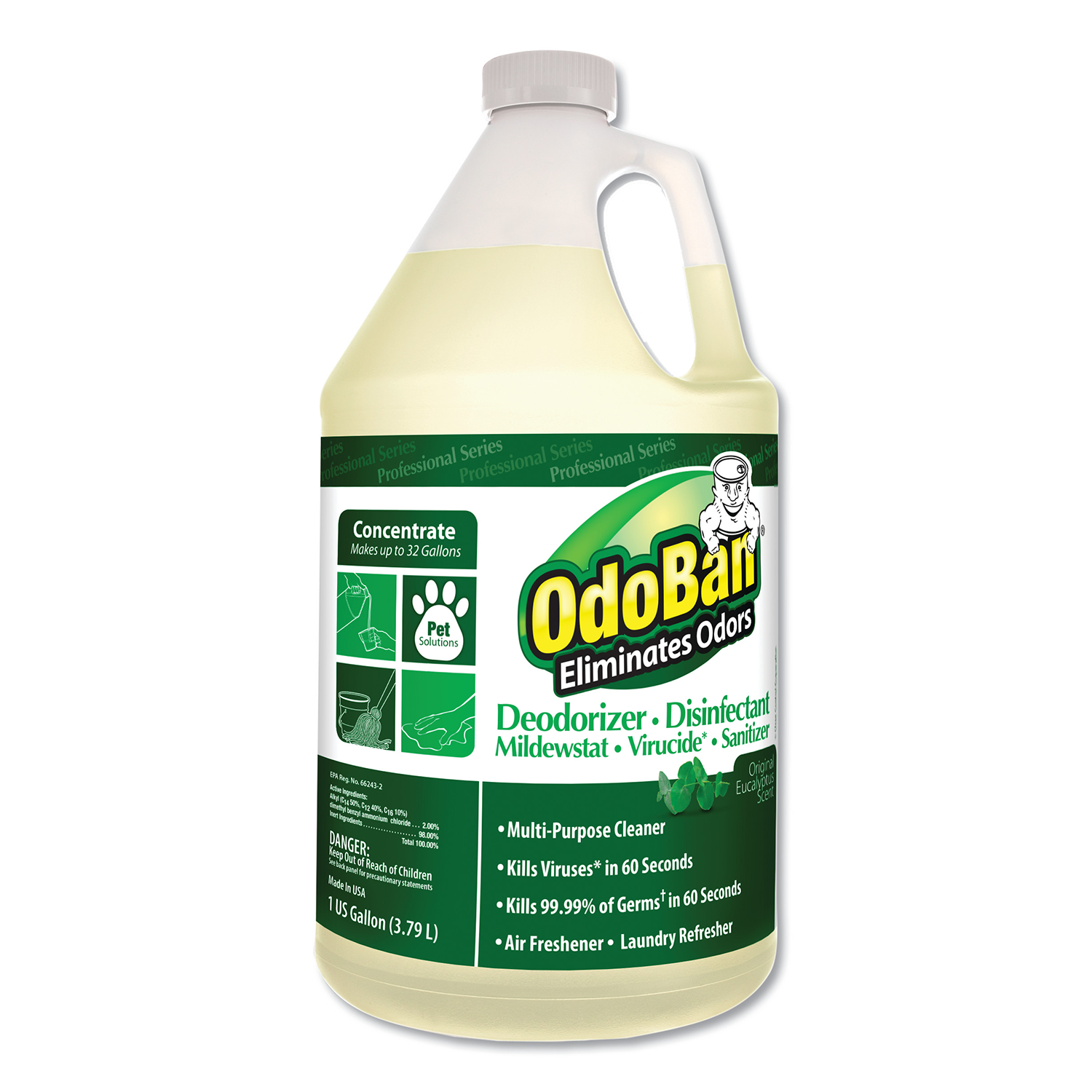Chadwell Supply. ODOBAN CARPET PET ODOR ELIMINATOR GALLON